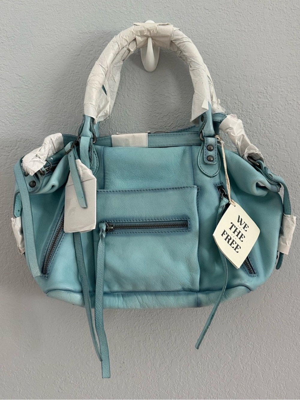 Free People Baby Emerson Tote WASHED SAIL